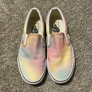 Tye-dye women’s vans